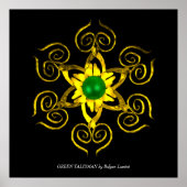 GROENE TALISMAN POSTER (Voorkant)