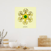 GROENE TALISMAN POSTER (Keuken)