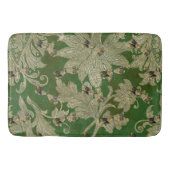  groene Tan Damask Floral Dragonflies Badmat (Voorkant)