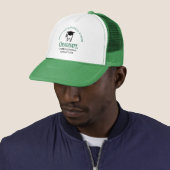 Groene Tandheelkundige School Custom Tandarts Afst Trucker Pet (In situ)