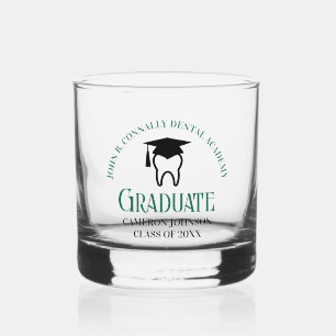 Groene Tandheelkundige School Custom Tandarts Afst Whisky Glas
