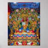 Groene Tara Godin van Mededogen Beeld Poster (Voorkant)