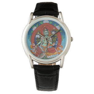Groene Tara Godin van Mededogen Boeddhistisch Horloge