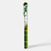 Groene tartaanpleister Case-Mate iPhone case (Achterkant / Links)