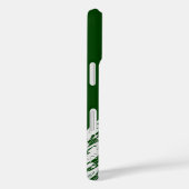 Groene tartaanpleister Case-Mate iPhone case (Achterkant / Rechts)