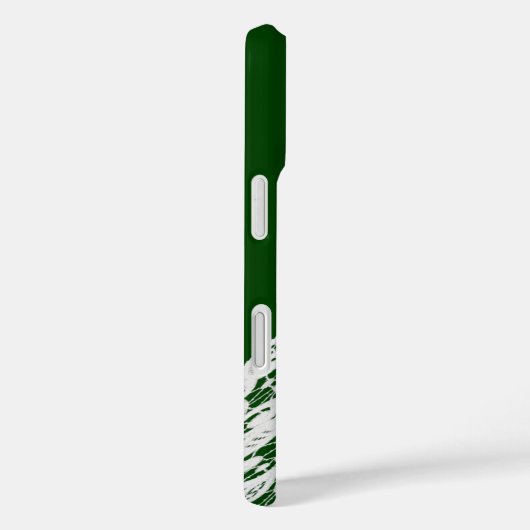 Groene tartaanpleister Case-Mate iPhone case (Achterkant / Rechts)