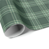 Groene Tartan Plaid Cadeaupapier (Rol Hoek)