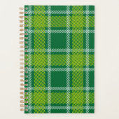 Groene Tartan Planner (Voorkant)