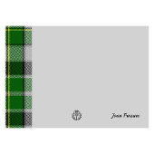 Groene Tartan & Schotse Thistle Post-It Notes