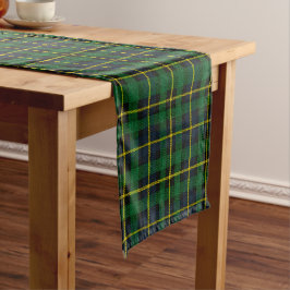 🍀 “GROENE TARTAN” Tafelloper – Klassieke Plaid