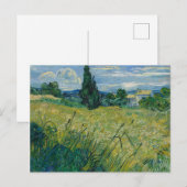 Groene tarwe | 1889 briefkaart (Voorkant / Achterkant)