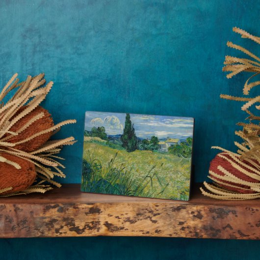 Groene tarwe | 1889 fotoplaat (Zijkant)