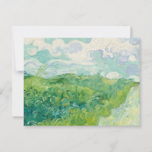 Groene tarwevelden, Auvers van Gogh: Briefkaart