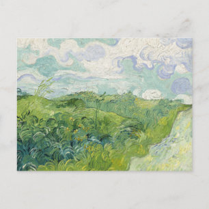 Groene tarwevelden, Auvers Vincent van Gogh Briefkaart