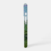 Groene tarwevelden door Vincent van Gogh iPhone 16 Hoesje (Linkerkant)