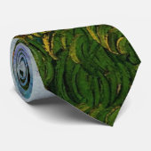 Groene tarwevelden door Vincent van Gogh Stropdas (Opgerold)