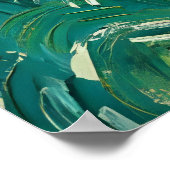 Groene Tarwevelden-Vincent van Gogh Poster (Hoek)