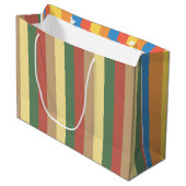 Groene Tea Large Gift Bag Groot Cadeauzakje (Voorkant Gekanteld)