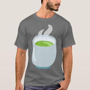 Groene Tea Matcha Groene Teacup zonder handvat T-shirt