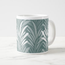 Groene Teal Agave Bladeren Natuur Kunstkaart