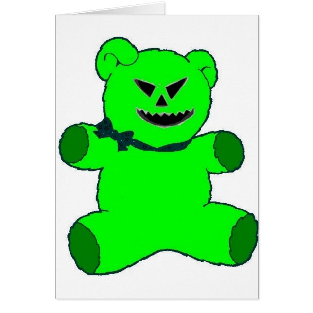 Groene Teddy (Voorkant)