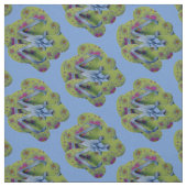 Groene Teenslippers Stof (Swatch)