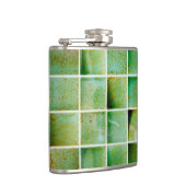 Groene tegels heupfles (Rechts)