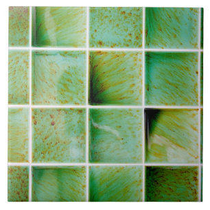 Groene tegels tegeltje