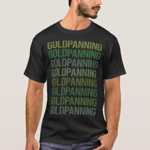 Groene Tekst Gouden Panner T-shirt