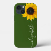 Groene telefoondraagtas met standaardnaam voor ond Case-Mate iPhone case (Achterkant)