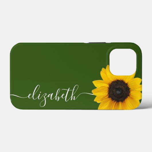 Groene telefoondraagtas met standaardnaam voor ond Case-Mate iPhone case (Achterkant (horizontaal))