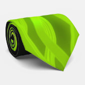 Groene tentakels stropdas (Opgerold)