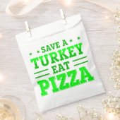 groene Thanksgiving red turkije pizza Bedankzakje (Geknipt)