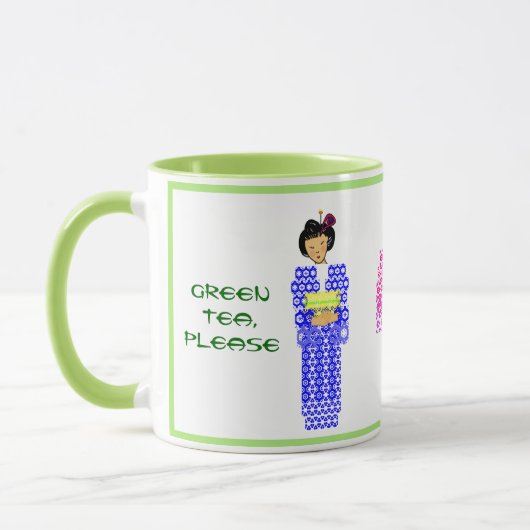 Groene thee alstublieft - Ocha kudasai Mok (Links)