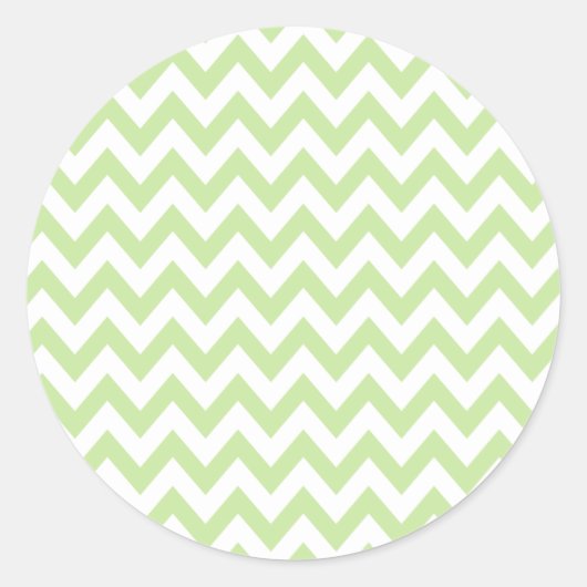 Groene thee Chevron Stickers (Voorkant)