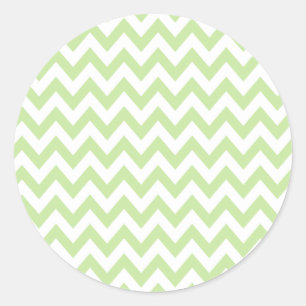 Groene thee Chevron Stickers