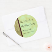 Groene thee Custom Home Craft Labels (Envelop)