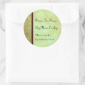 Groene thee Custom Home Craft Labels (Tas)