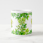 Groene thee grote koffiekop (Voorkant)