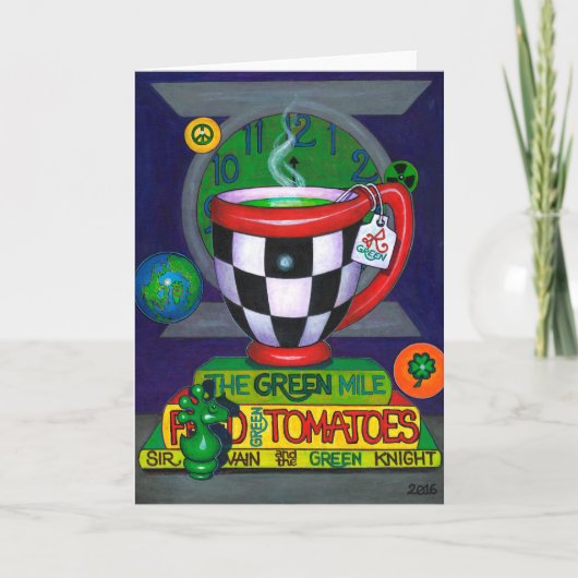 GROENE THEE KAART (Voorkant)