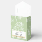 Groene thee - losse blad thee verpakking kleine do bedankdoosjes (Geopend)