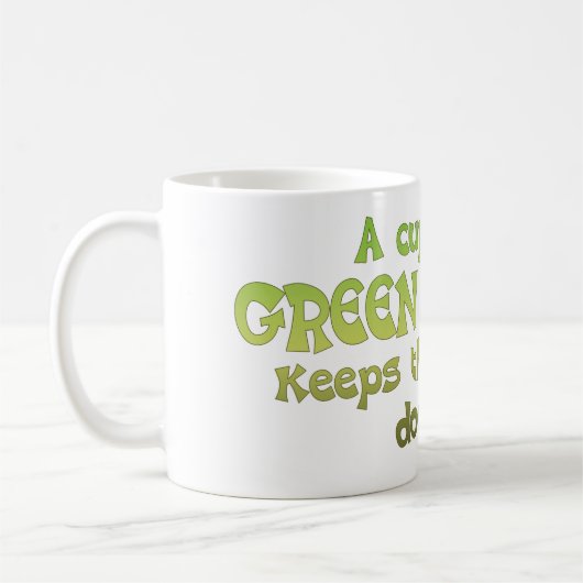 Groene Thee Mok - Leuk cadeau-idee voor Groene The (Links)