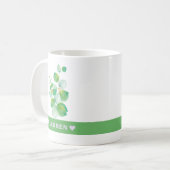 Groene Theemok Koffiemok (Voorkant links)