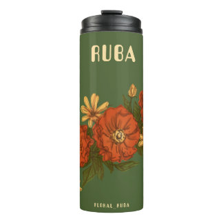 Groene thermische tumbler thermosbeker