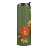 Groene thermische tumbler thermosbeker (Gedraaid links)
