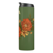 Groene thermische tumbler thermosbeker (Geroteerd rechts)