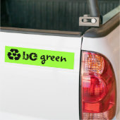 groene ticker bumpersticker (Op Truck)