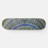 Groene Tie Dye Skateboard (Horizontaal)