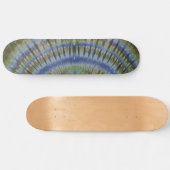 Groene Tie Dye Skateboard (Horizontaal)
