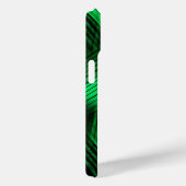Groene tijdrovende Abstracte Case-Mate iPhone Case (Achterkant / Rechts)